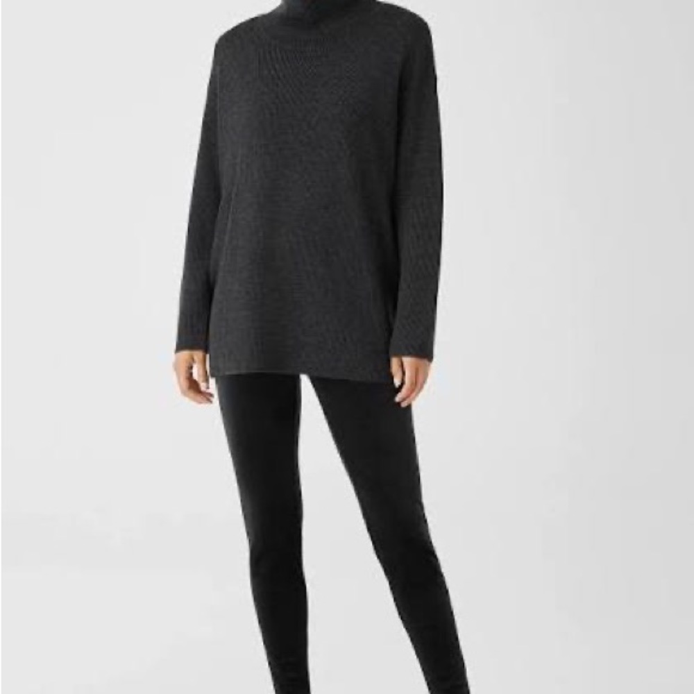 Eileen Fisher Velvet Knit Leggings Sz S